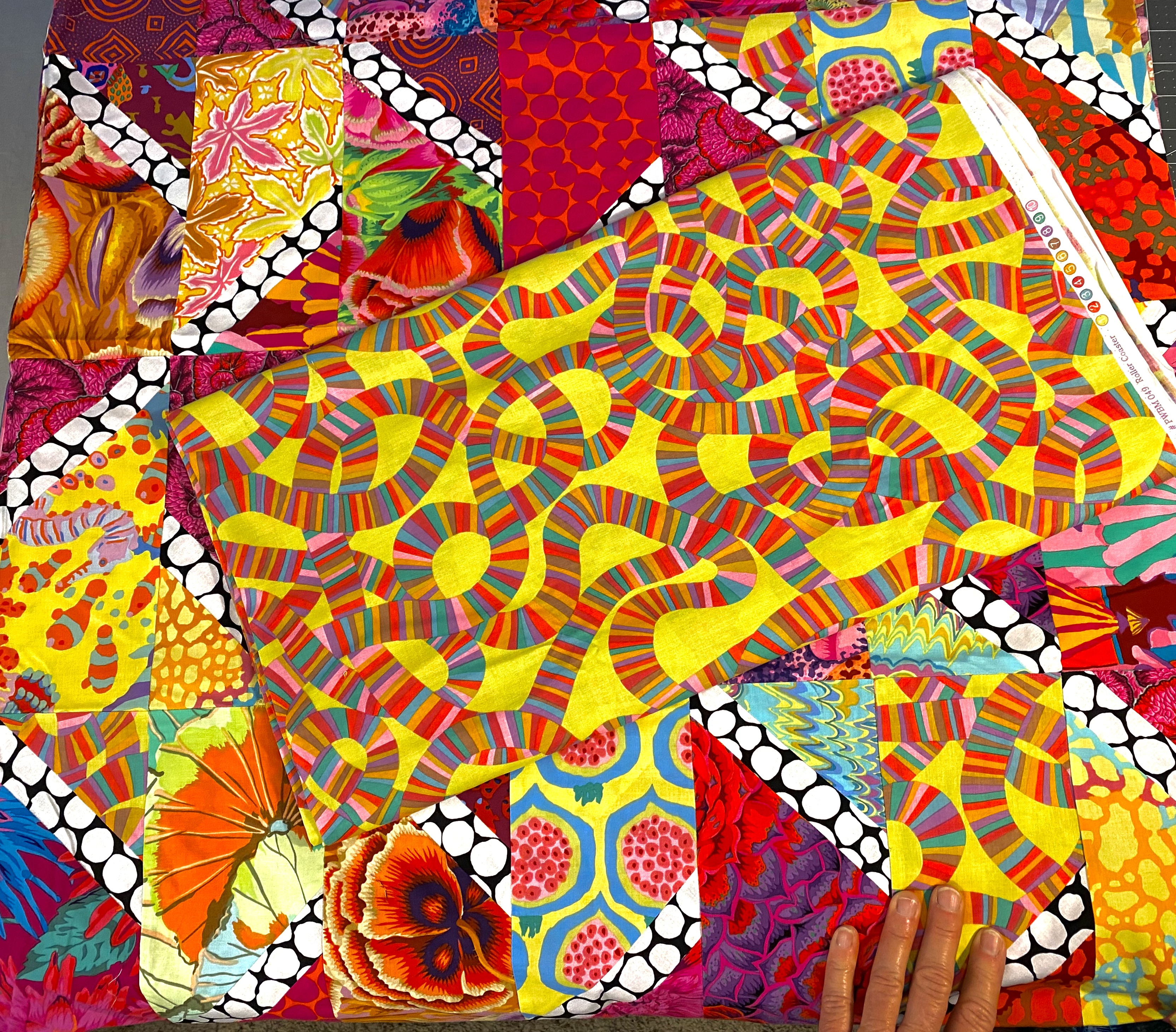 Algorithm Quilts More Quilt Back Mania and Some R&R – agilejack